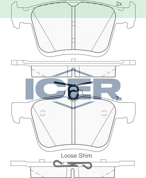 Fren Balatası Arka Golf VII (2012>…) Leon (2012>…)/ Arteon (2017>…) Caddy IV (2015>2020) Caddy V (2021>…) Golf Alltrack (2014>…) Golf Sportsvan (2014>…) Passat (2014>…) Tiguan (2016>…) Touran (2015>…) / A3 (2012>…)
