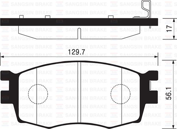SP1186 ÖN FREN BALATA HYUNDAI ACCENT ERA 1.4L 1.6L benzinli 06-10 1.5L CRDi dizel 06-> / İ20 1.4L D4FC CRD